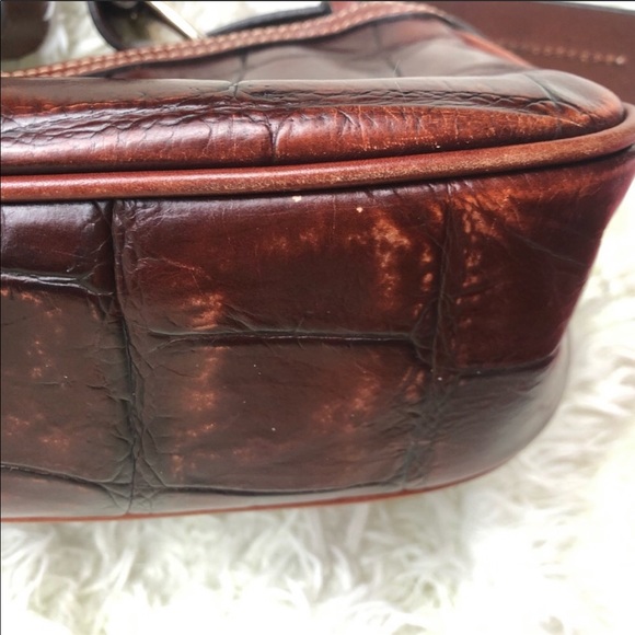 Dooney and Bourke Crocembossed hobo purse - Picture 4 of 7